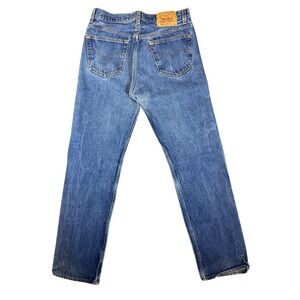 Vintage Levis 501XX Blue Denim Jeans Mens Size‎ 31x31 Straight Leg Fit